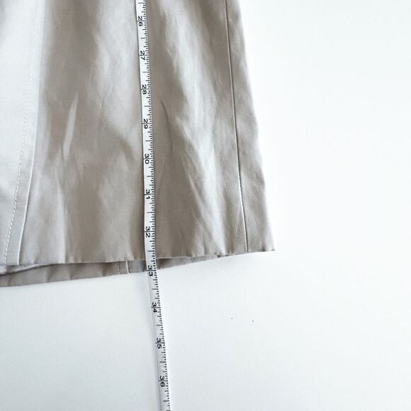 Ivanka Trump Womens Trench Coat Long Single Breasted Long Sleeve Tan XS - Picture 6 of 7